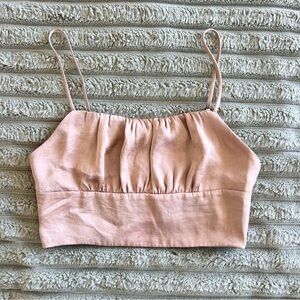 Aritzia Sonnet Satin Tank- XS